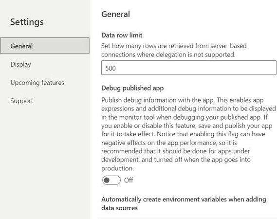 Navigate to General Settings